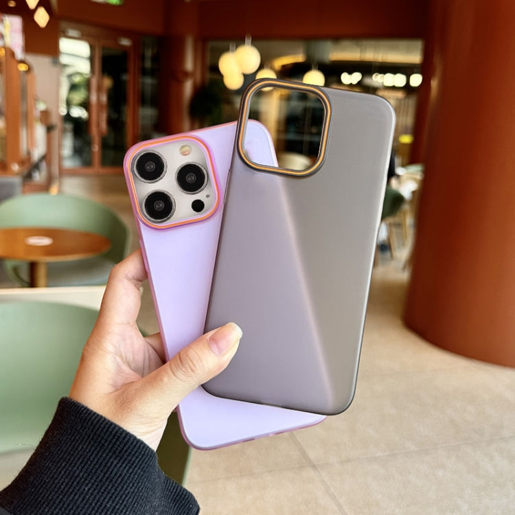 Soft Sandy Skin Feel Translucent PC Phone Case, For iPhone 15 Pro Max, For iPhone 15 Pro, For iPhone 15 Plus, For iPhone 15