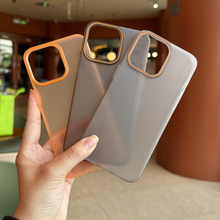 Soft Sandy Skin Feel Translucent PC Phone Case, For iPhone 15 Pro Max, For iPhone 15 Pro, For iPhone 15 Plus, For iPhone 15