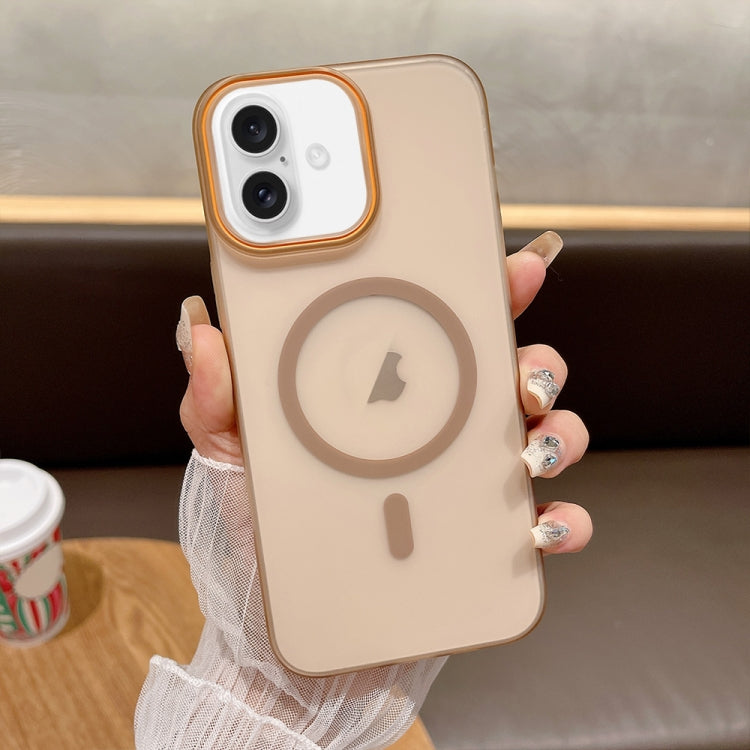 Soft Sandy Skin Feel MagSafe Magnetic PC Phone Case, For iPhone 16 Pro Max, For iPhone 16 Pro, For iPhone 16 Plus, For iPhone 16