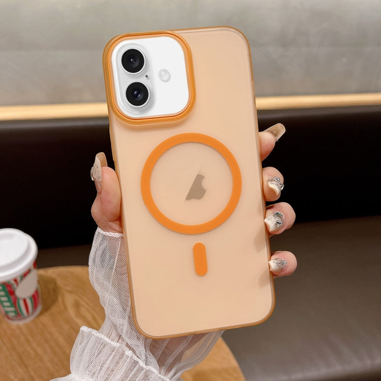 Soft Sandy Skin Feel MagSafe Magnetic PC Phone Case, For iPhone 16 Pro Max, For iPhone 16 Pro, For iPhone 16 Plus, For iPhone 16