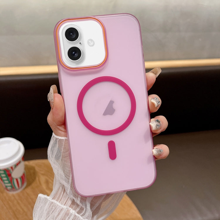 Soft Sandy Skin Feel MagSafe Magnetic PC Phone Case, For iPhone 16 Pro Max, For iPhone 16 Pro, For iPhone 16 Plus, For iPhone 16