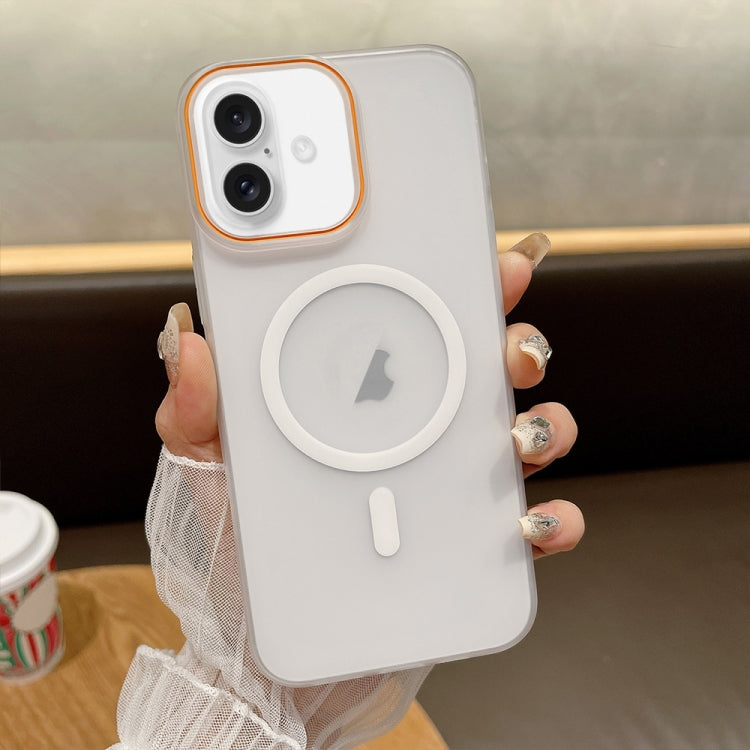 Soft Sandy Skin Feel MagSafe Magnetic PC Phone Case, For iPhone 16 Pro Max, For iPhone 16 Pro, For iPhone 16 Plus, For iPhone 16