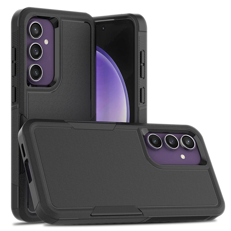 2 in 1 PC + TPU Phone Case, For Samsung Galaxy S25 Edge 5G, For Samsung Galaxy S24 FE 5G
