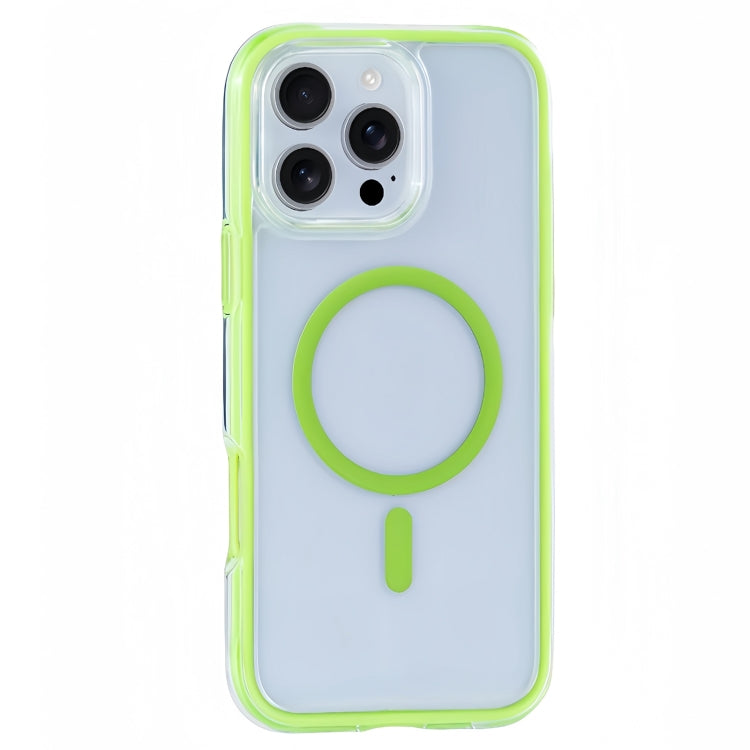 Vacuum Airbag Y2 Series Transparent MagSafe Magnetic Phone Case, For iPhone 16 Pro Max, For iPhone 16 Pro