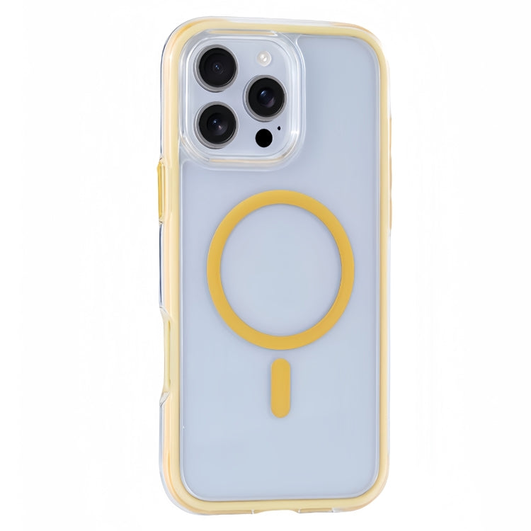 Vacuum Airbag Y2 Series Transparent MagSafe Magnetic Phone Case, For iPhone 16 Pro Max, For iPhone 16 Pro