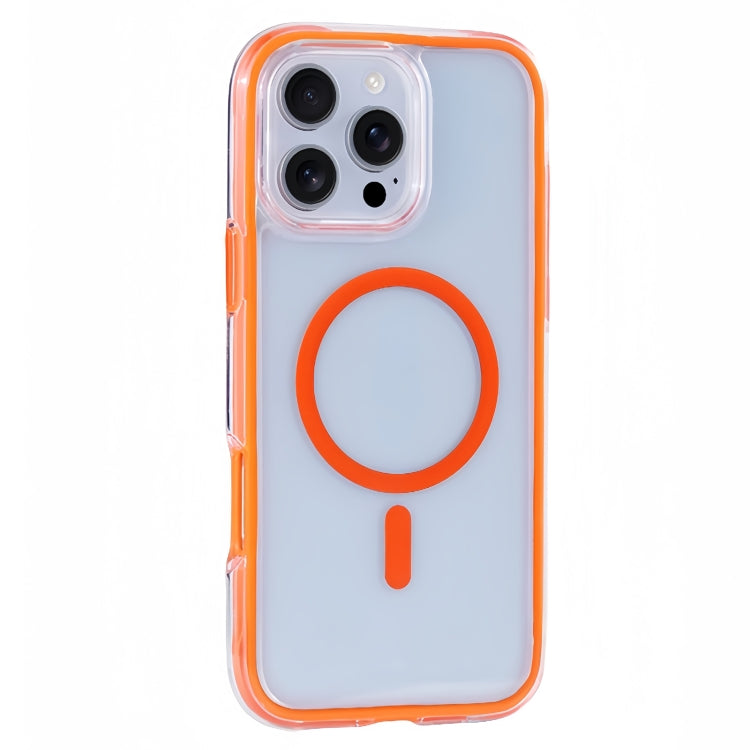 Vacuum Airbag Y2 Series Transparent MagSafe Magnetic Phone Case, For iPhone 16 Pro Max, For iPhone 16 Pro