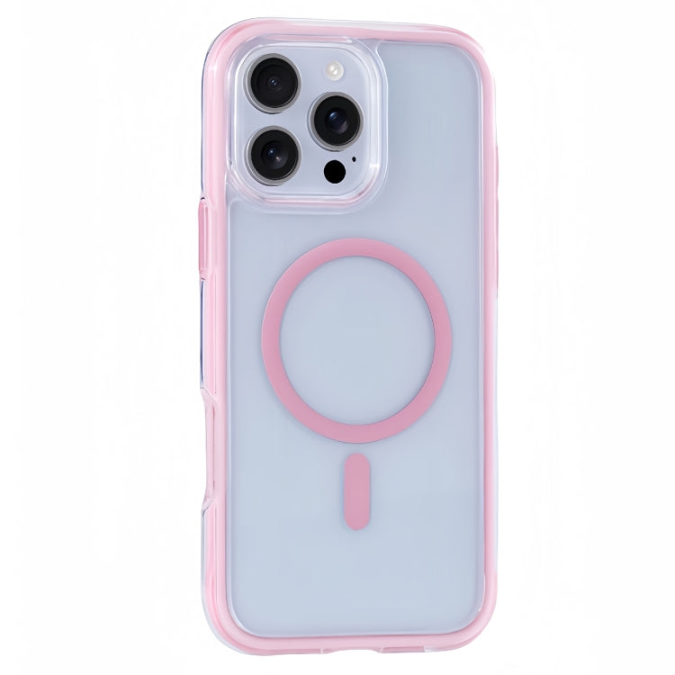 Vacuum Airbag Y2 Series Transparent MagSafe Magnetic Phone Case, For iPhone 16 Pro Max, For iPhone 16 Pro