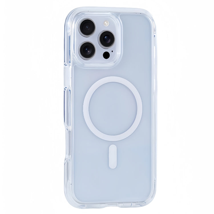 Vacuum Airbag Y2 Series Transparent MagSafe Magnetic Phone Case, For iPhone 16 Pro Max, For iPhone 16 Pro