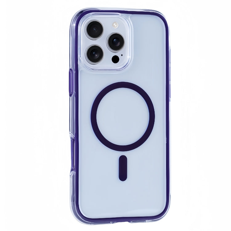 Vacuum Airbag Y2 Series Transparent MagSafe Magnetic Phone Case, For iPhone 16 Pro Max, For iPhone 16 Pro
