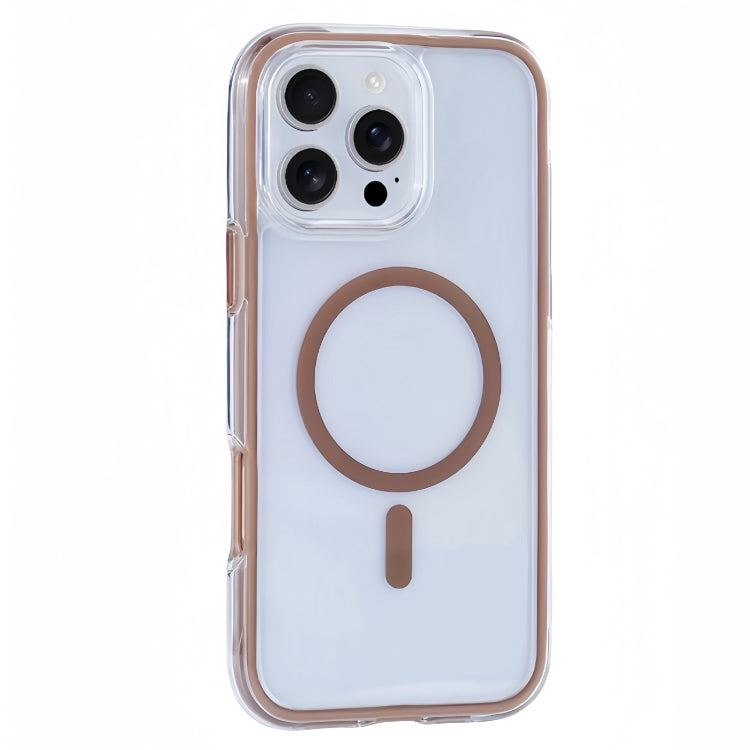 Vacuum Airbag Y2 Series Transparent MagSafe Magnetic Phone Case, For iPhone 16 Pro Max, For iPhone 16 Pro