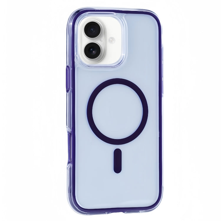 Vacuum Airbag Y2 Series Transparent MagSafe Magnetic Phone Case, For iPhone 16 Plus, For iPhone 16