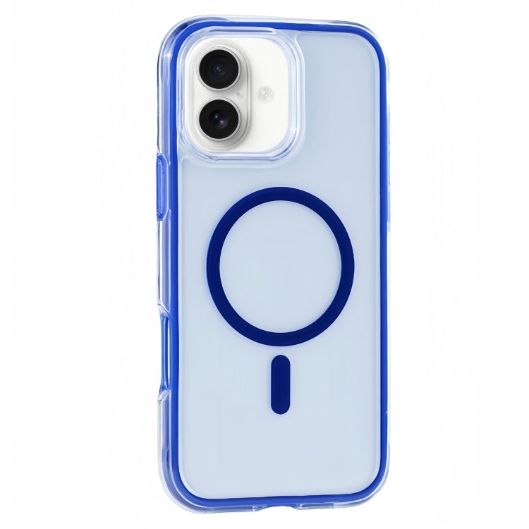 Vacuum Airbag Y2 Series Transparent MagSafe Magnetic Phone Case, For iPhone 16 Plus, For iPhone 16