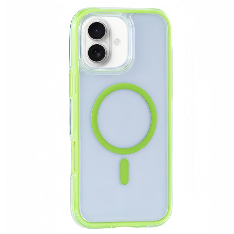 Vacuum Airbag Y2 Series Transparent MagSafe Magnetic Phone Case, For iPhone 16 Plus, For iPhone 16