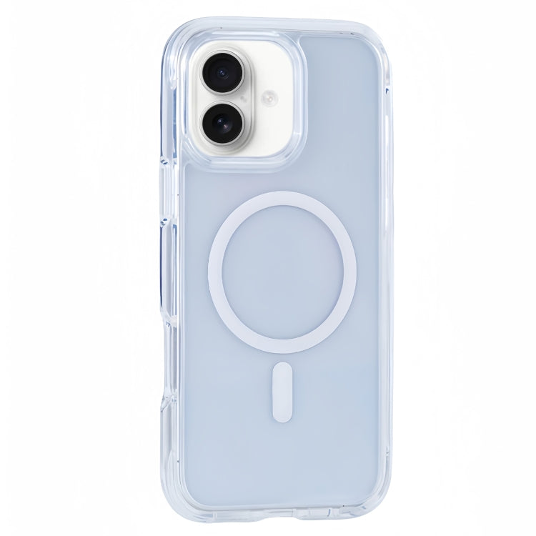 Vacuum Airbag Y2 Series Transparent MagSafe Magnetic Phone Case, For iPhone 16 Plus, For iPhone 16