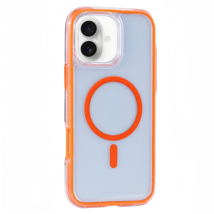 Vacuum Airbag Y2 Series Transparent MagSafe Magnetic Phone Case, For iPhone 16 Plus, For iPhone 16
