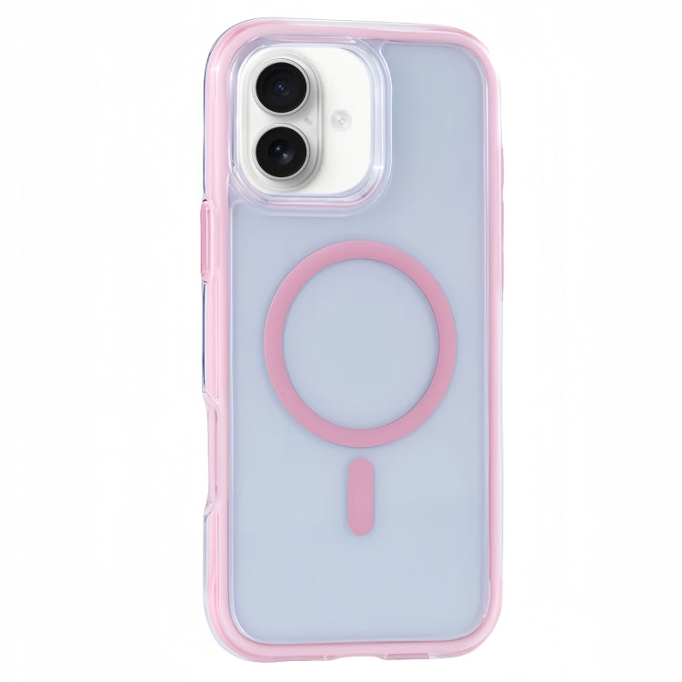 Vacuum Airbag Y2 Series Transparent MagSafe Magnetic Phone Case, For iPhone 16 Plus, For iPhone 16
