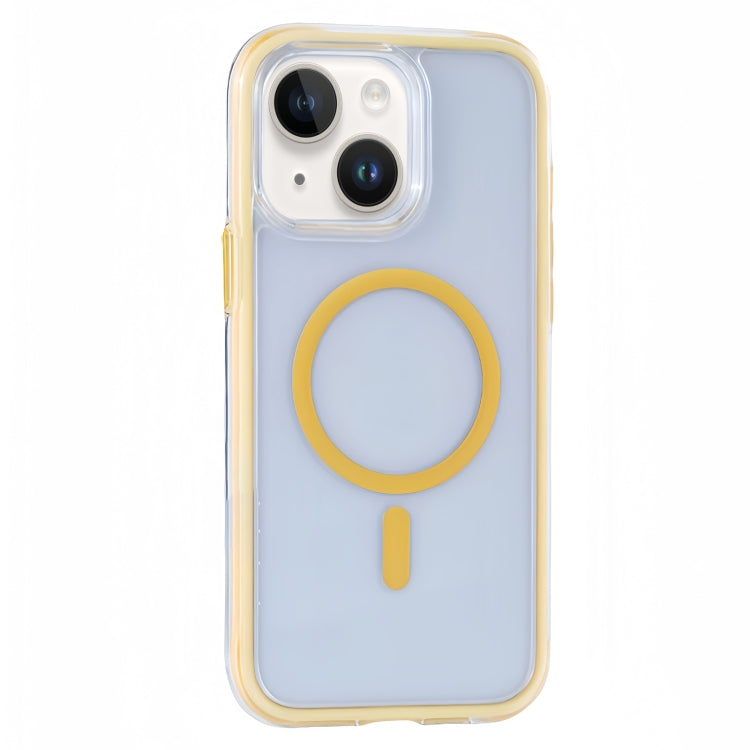 Vacuum Airbag Y2 Series Transparent MagSafe Magnetic Phone Case, For iPhone 14 / 13, For iPhone 14 Pro