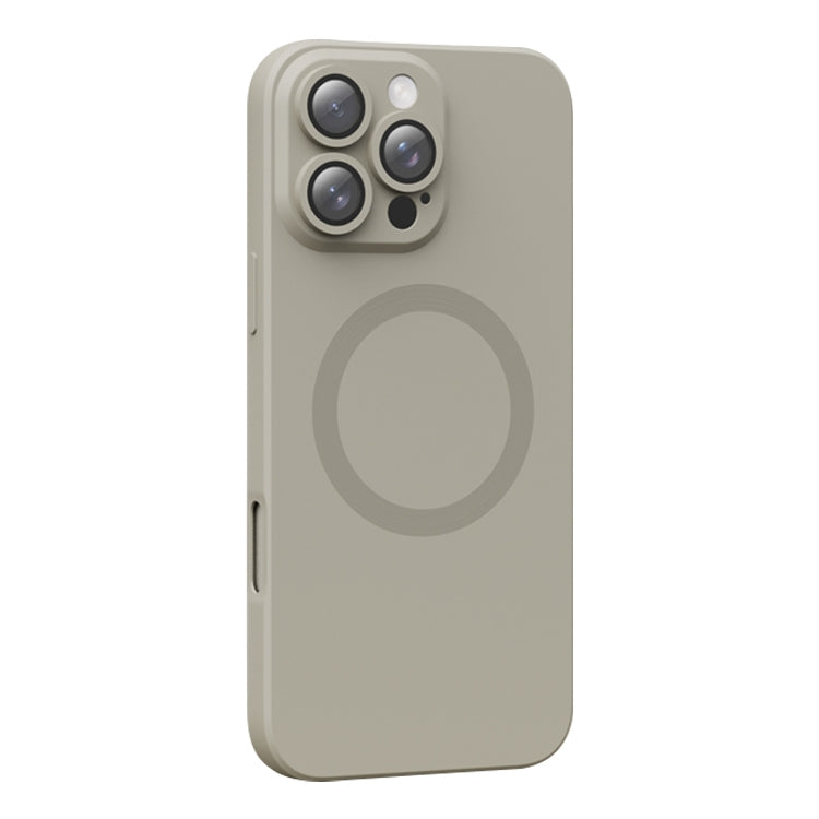 CD Texture MagSafe Liquid Silicone Phone Case