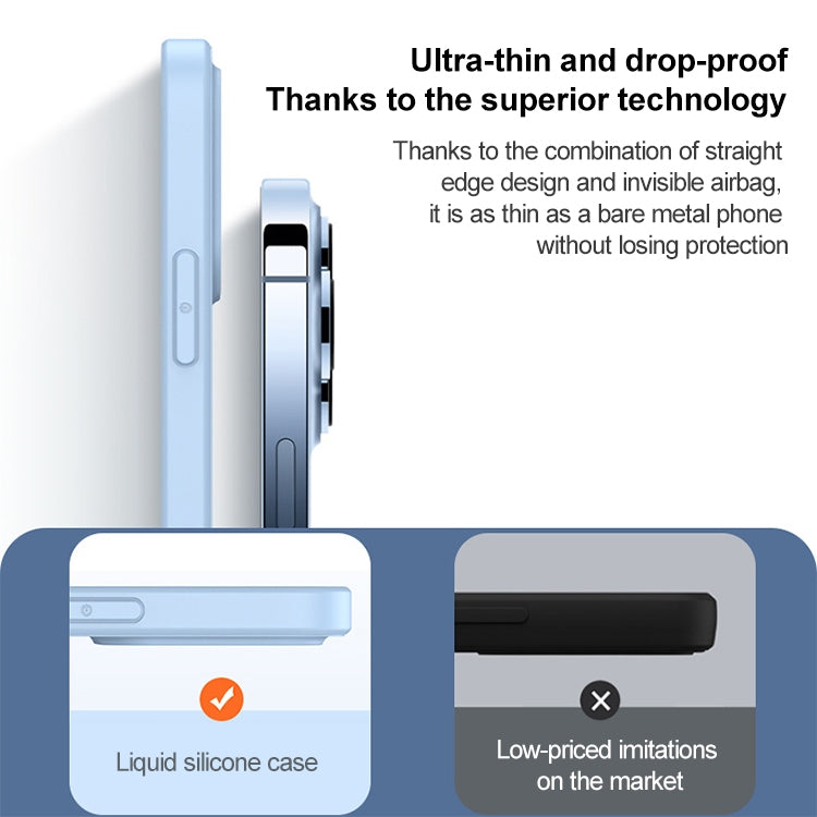 CD Texture MagSafe Liquid Silicone Phone Case, For iPhone 16 Pro Max, For iPhone 16 Pro