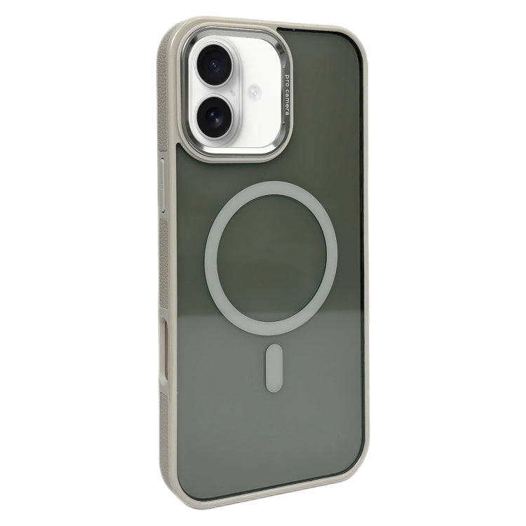 Metal Lens Frame MagSafe Phone Case, For iPhone 16 Pro Max, For iPhone 16 Pro, For iPhone 16 Plus, For iPhone 16