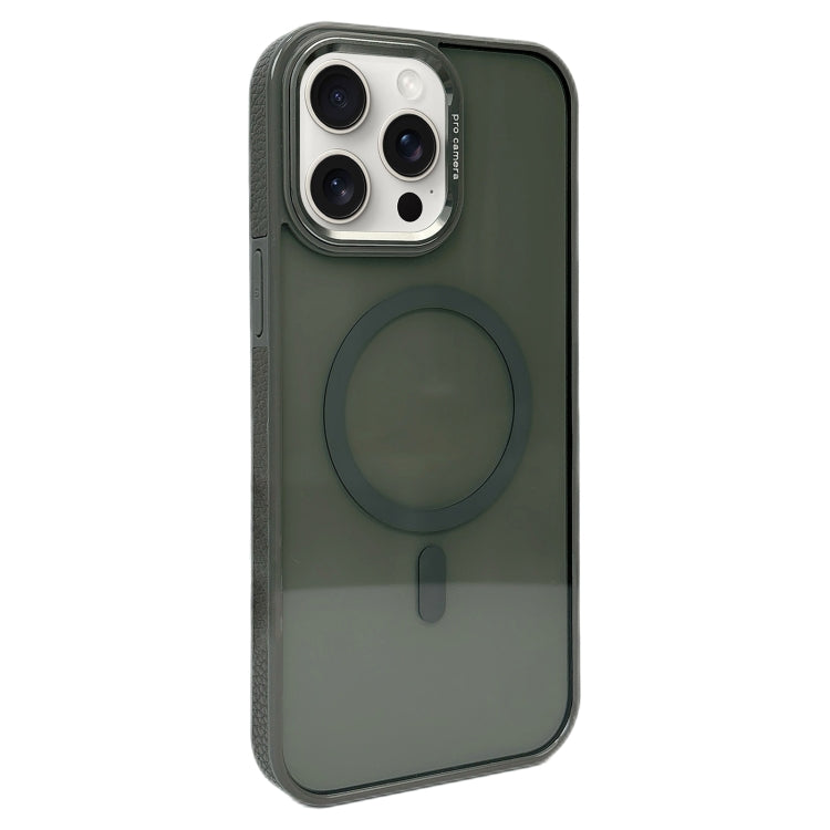 Metal Lens Frame MagSafe Phone Case, For iPhone 15 Pro Max, For iPhone 15 Pro, For iPhone 15 Plus, For iPhone 15