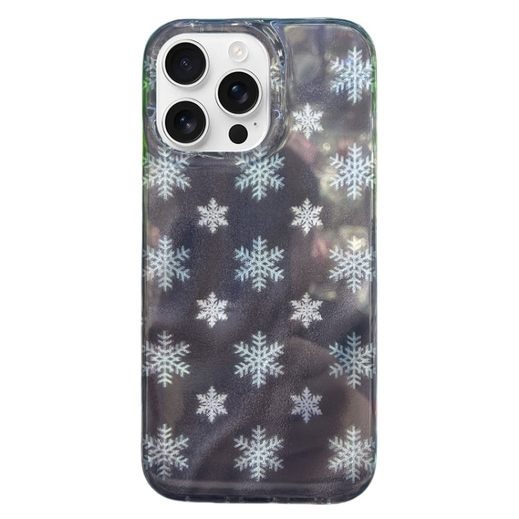 Double Layer IMD Pattern TPU Phone Case, For iPhone 15 Pro Max