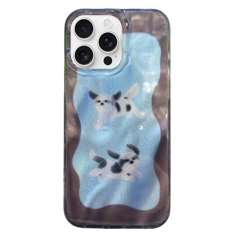 Double Layer IMD Pattern TPU Phone Case, For iPhone 15 Pro Max