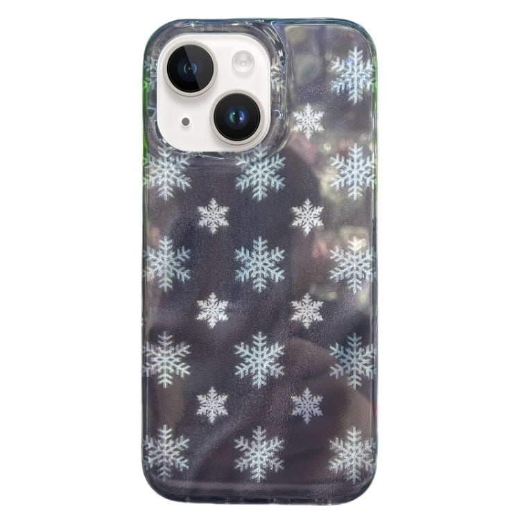 Double Layer IMD Pattern TPU Phone Case, For iPhone 15