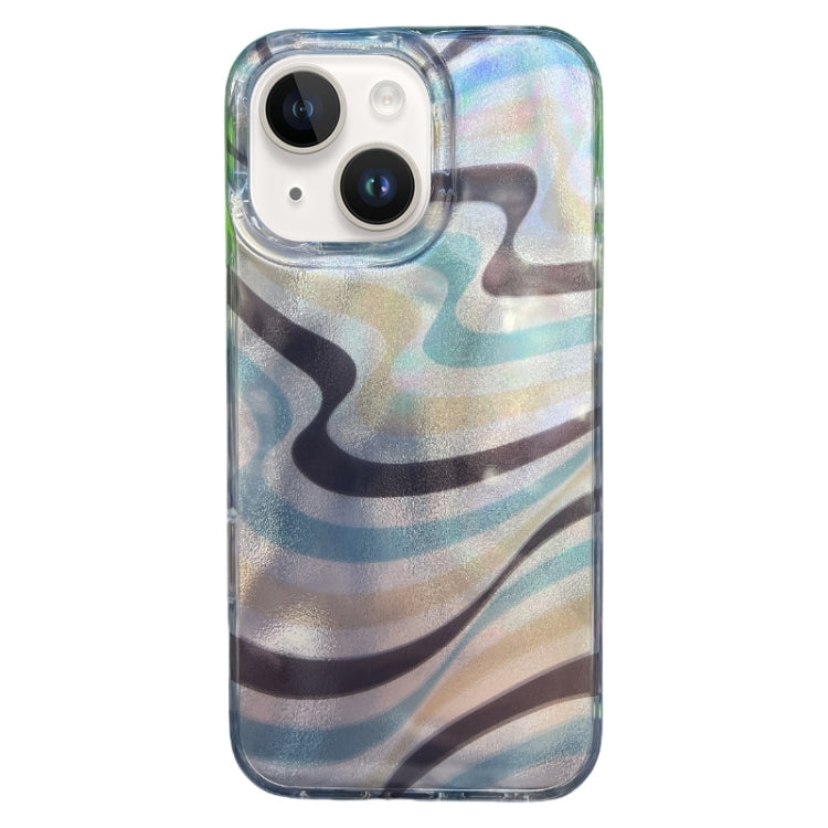 Double Layer IMD Pattern TPU Phone Case, For iPhone 15