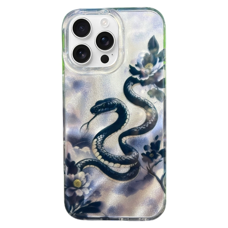 Double Layer IMD Pattern TPU Phone Case, For iPhone 13 Pro