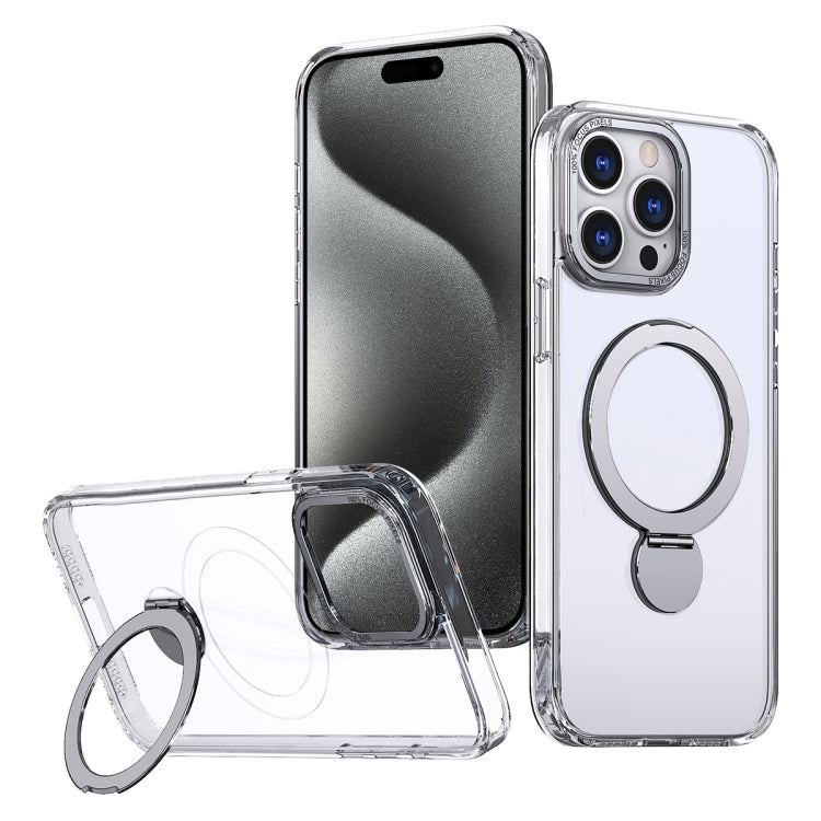 Wing Series Gen2 MagSafe Metal Ring Holder Phone Case, For iPhone 15 Pro Max, For iPhone 15 Pro