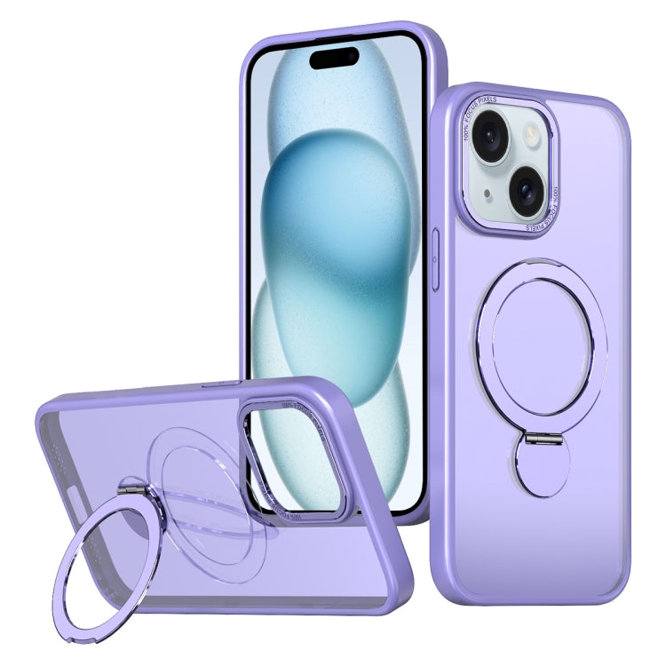 Wing Series Gen2 MagSafe Metal Ring Holder Phone Case, For iPhone 15 Plus, For iPhone 15