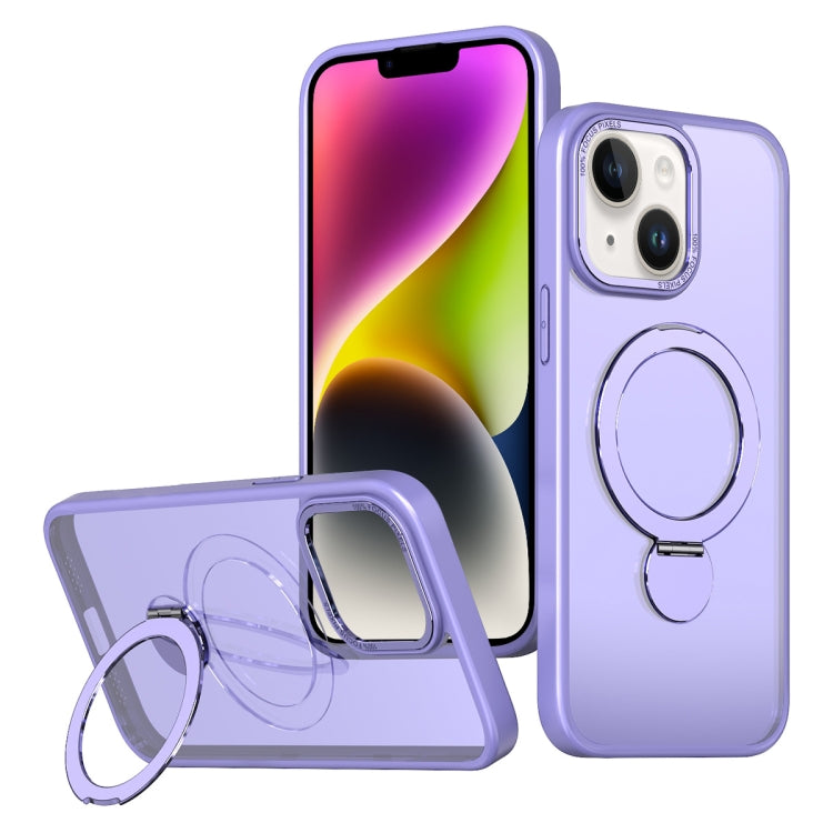 Wing Series Gen2 MagSafe Metal Ring Holder Phone Case, For iPhone 14 Plus, For iPhone 14
