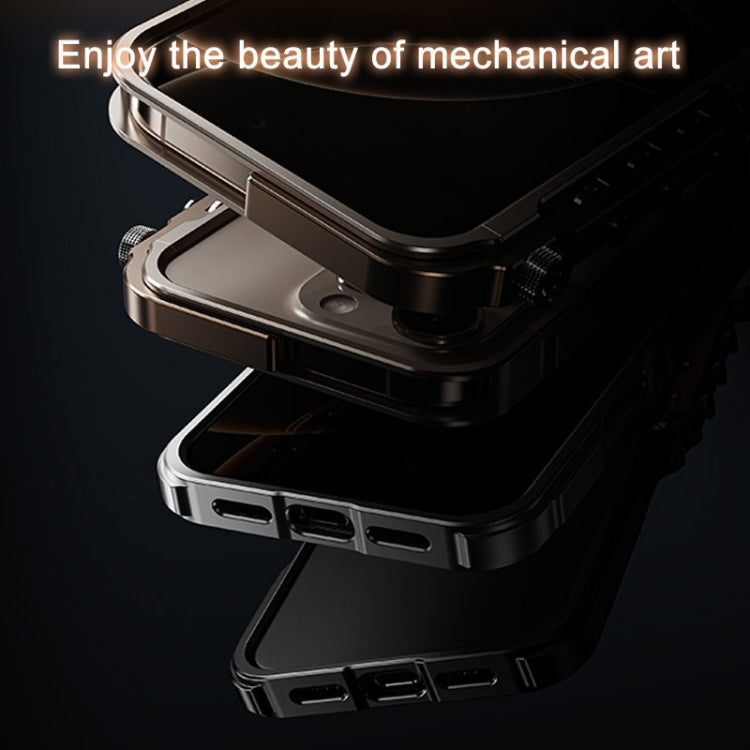 Mechanical Armor Creative Metal Frame Aluminum Alloy Phone Case