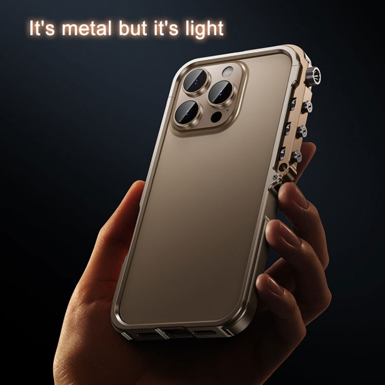 Mechanical Armor Creative Metal Frame Aluminum Alloy Phone Case