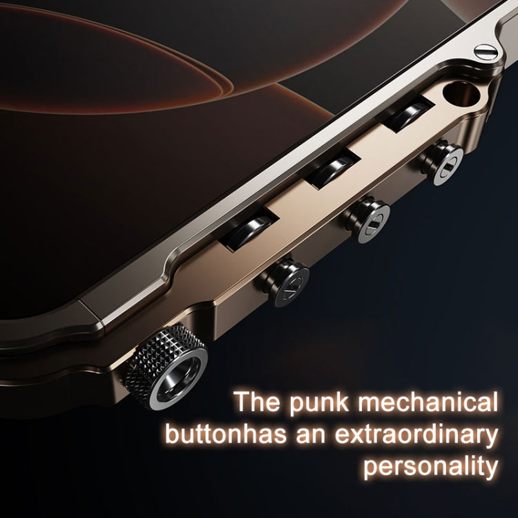 Mechanical Armor Creative Metal Frame Aluminum Alloy Phone Case