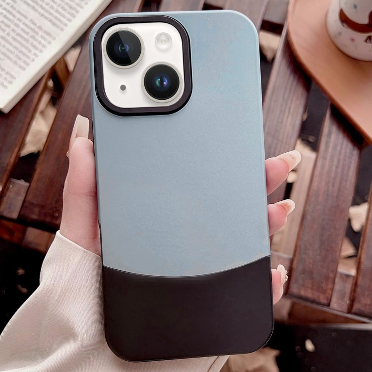Color Contrast 2 in 1 Skin Feel PC Hybrid TPU Phone Case, For iPhone 13