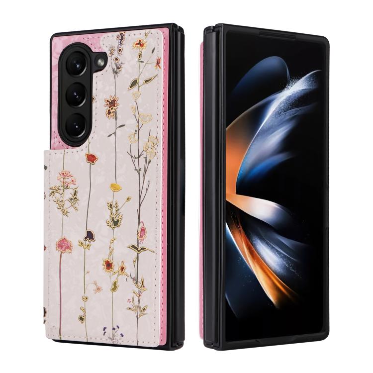 Printed Double Buckle RFID Anti-theft Phone Case