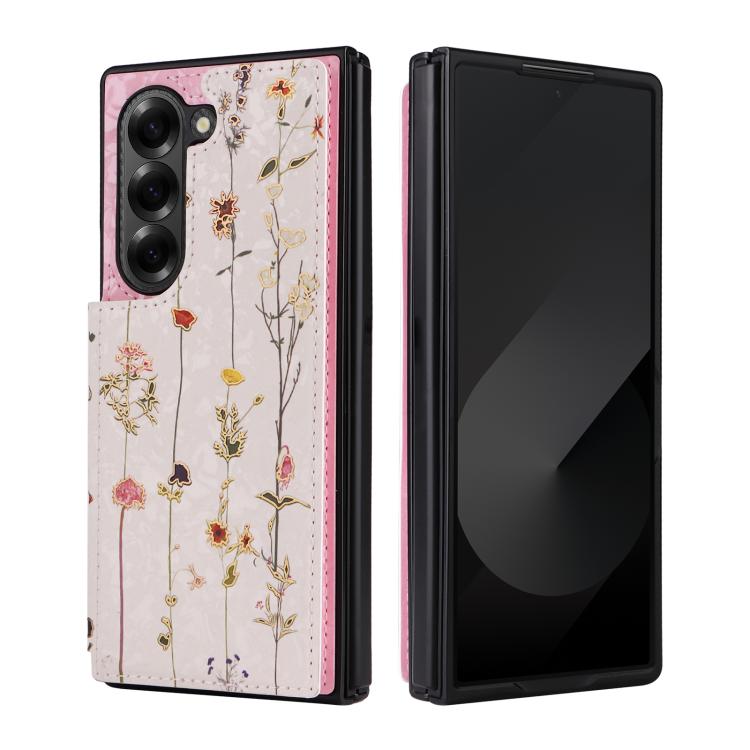 Printed Double Buckle RFID Anti-theft Phone Case
