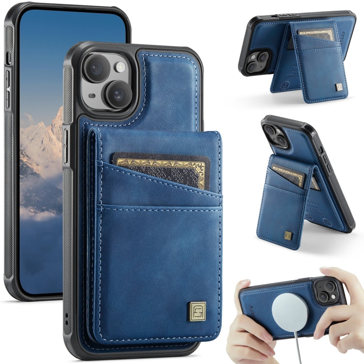 AutSpace A12 MagSafe Magnetic RFID Card Bag Phone Case, For iPhone 14 Plus, For iPhone 14, For iPhone 14 Pro, For iPhone 14 Pro Max