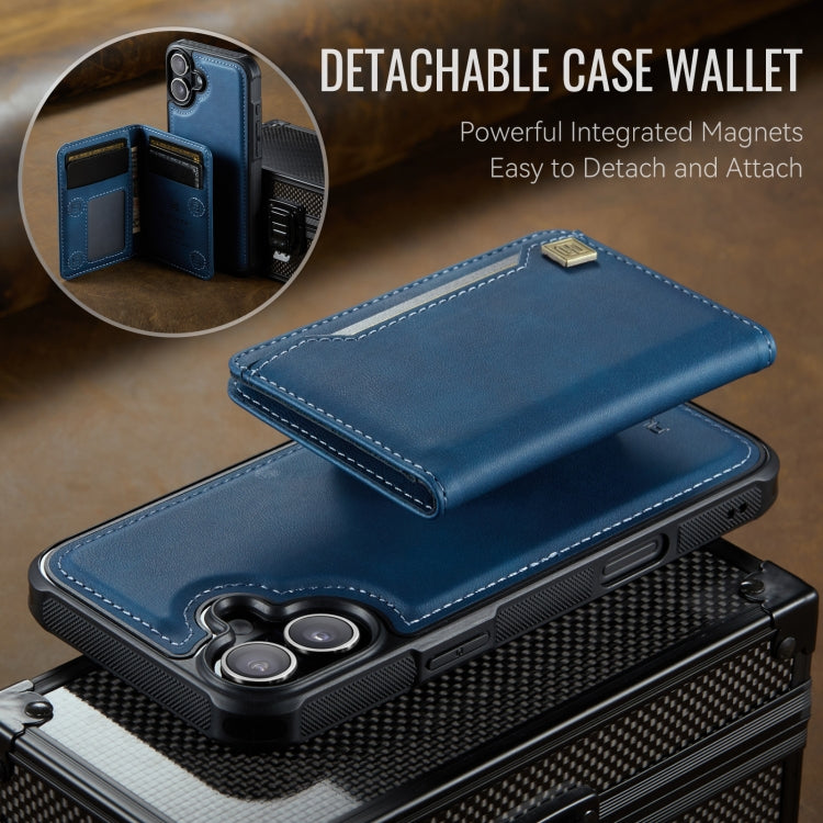 AutSpace A13 MagSafe Magnetic RFID Flip Card Bag Phone Case, For iPhone 16 Plus, For iPhone 16, For iPhone 15 Pro Max, For iPhone 15 Pro