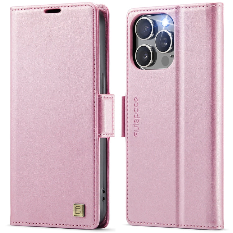 AutSpace A11 Side Buckle MagSafe Magnetic RFID Phone Leather Case, For iPhone 16e, For iPhone 16 Pro Max, For iPhone 16 Pro, For iPhone 16 Plus, For iPhone 16, For iPhone 15 Pro Max