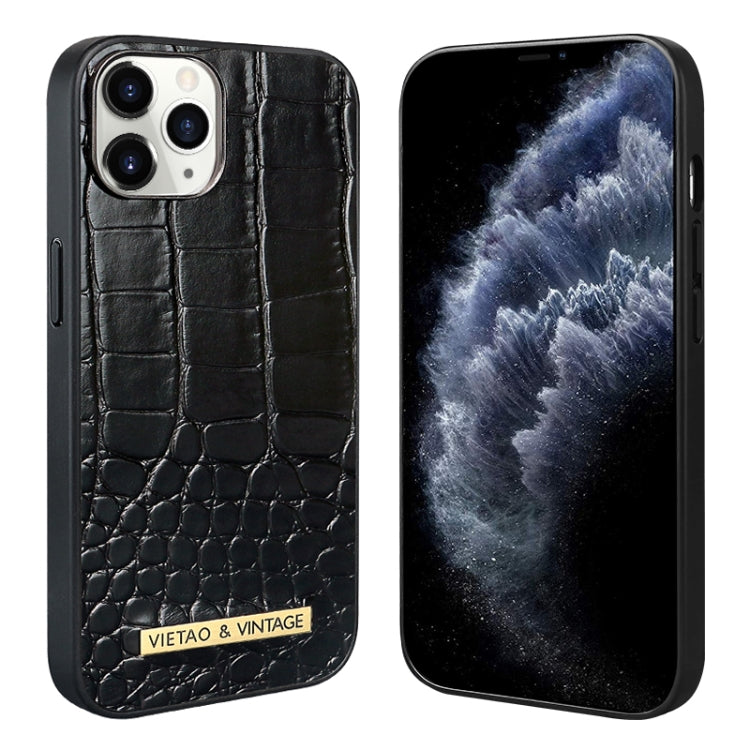 VIETAO Alligator Texture PU Phone Case, For iPhone 14 Pro, For iPhone 14 Pro Max, For iPhone 13 Pro Max, For iPhone 13 Pro, For iPhone 13, For iPhone 12 / 12 Pro, For iPhone 12 Pro Max, For iPhone 11 Pro Max