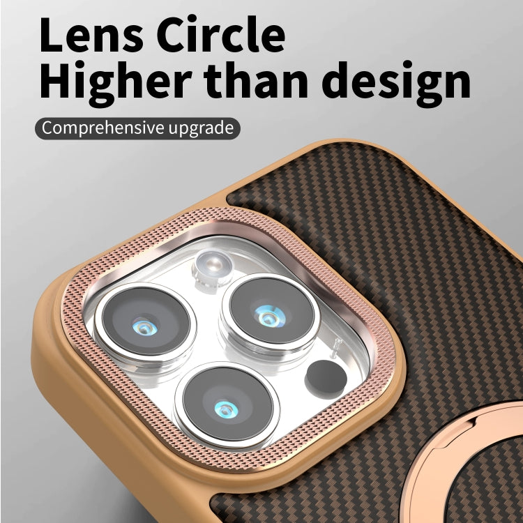Carbon Fiber MagSafe Holder Phone Case, For iPhone 16 Pro Max, For iPhone 16 Pro, For iPhone 16 Plus, For iPhone 16
