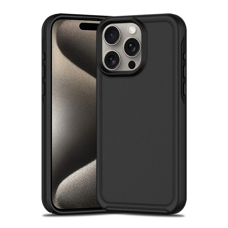 Shockproof MagSafe Armor PC Hybrid TPU Phone Case, For iPhone 15 Pro Max, For iPhone 15 Pro