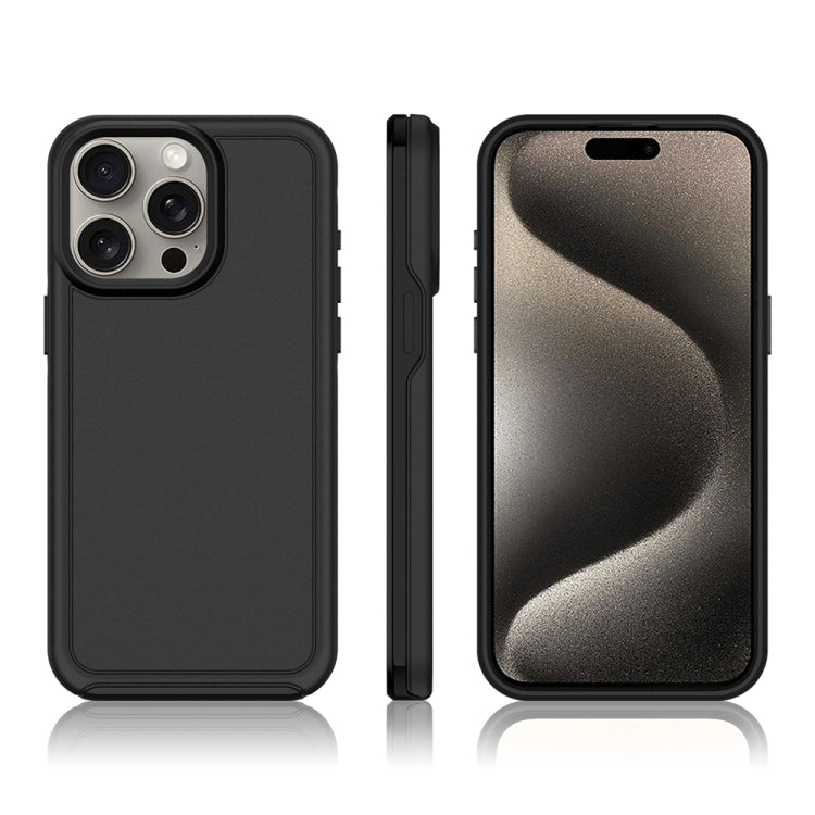 Shockproof MagSafe Armor PC Hybrid TPU Phone Case, For iPhone 15 Pro Max, For iPhone 15 Pro