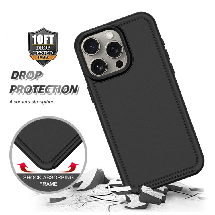 Shockproof MagSafe Armor PC Hybrid TPU Phone Case, For iPhone 15 Pro Max, For iPhone 15 Pro