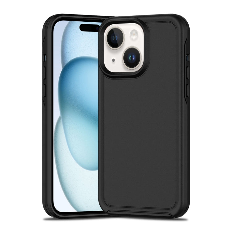 Shockproof MagSafe Armor PC Hybrid TPU Phone Case, For iPhone 15 Plus, For iPhone 15