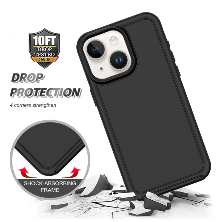 Shockproof MagSafe Armor PC Hybrid TPU Phone Case, For iPhone 15 Plus, For iPhone 15
