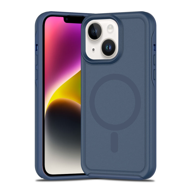 Shockproof MagSafe Armor PC Hybrid TPU Phone Case, For iPhone 14 Plus, For iPhone 14